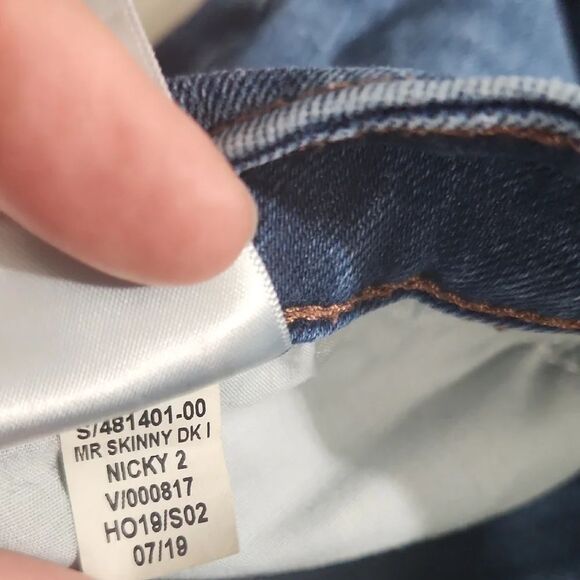 Old Navy Jeans Womens Size 8 Short Blue Pop Icon Skinny - Picture 13 of 16